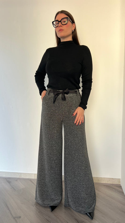 Pantalone glitterato