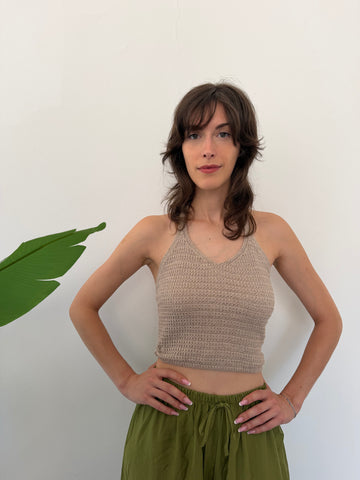 Crop top crochet