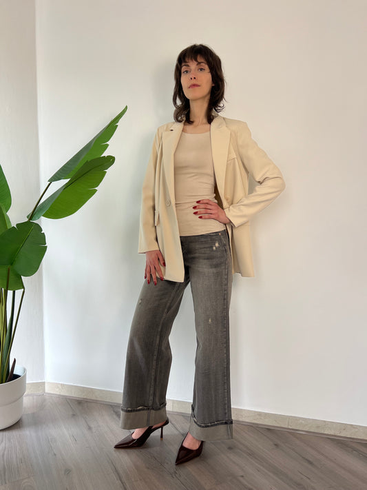 Giacca doppio bottone over