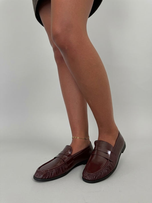 Mocassino simil pelle