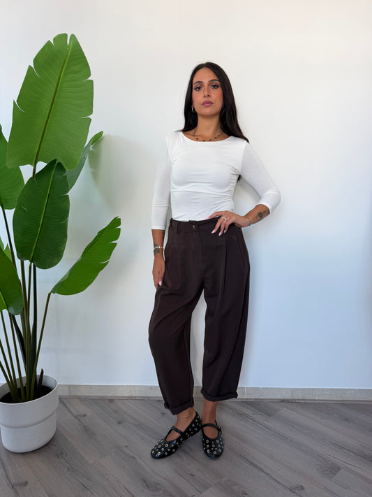 Pantalone baggy morbido