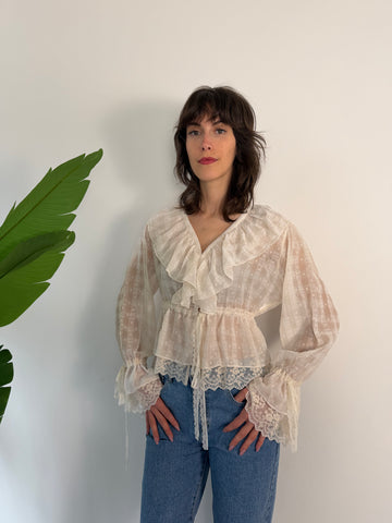 Camicia boho romantica