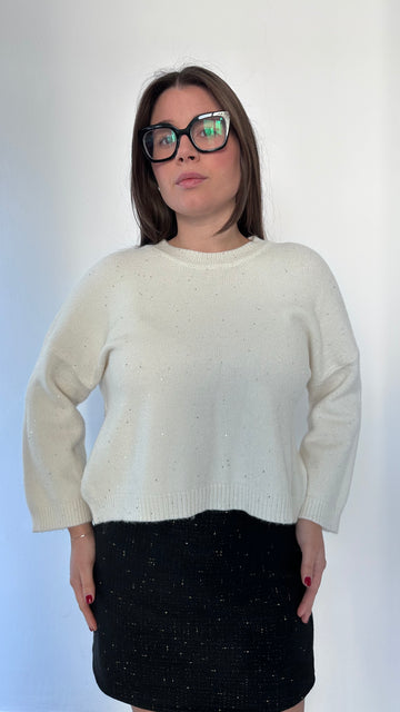 Maglioncino paillettes