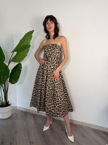 Abito leopardato