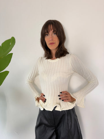 Maglia costine e onde