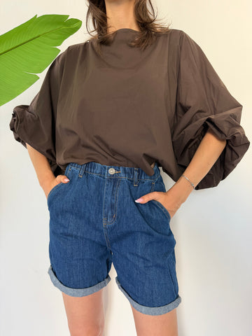 Shorts in tela denim