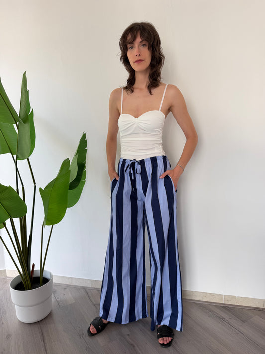 Pantaloni a righe