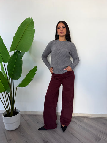 Jeans Borgogna