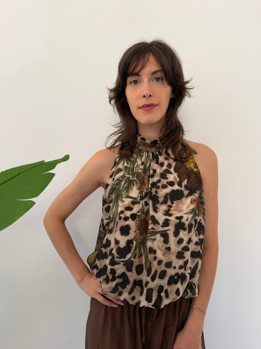 Blusa animalier