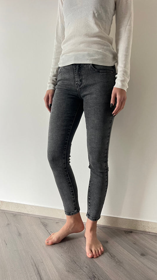 Jeans grigio skinny