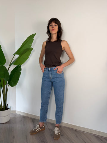 Jeans mom fit