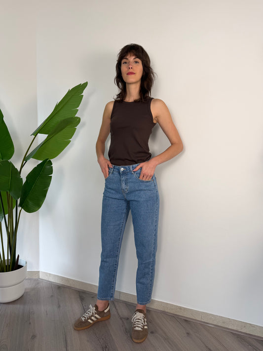 Jeans mom fit