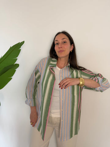 Camicia a righe