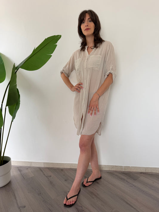 Camicia abito primo cotone