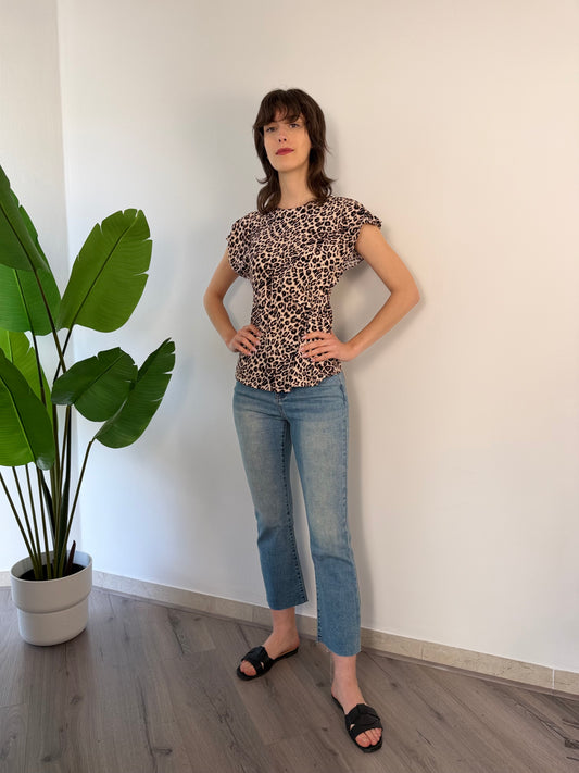 Jeans trombetta elasticizzato