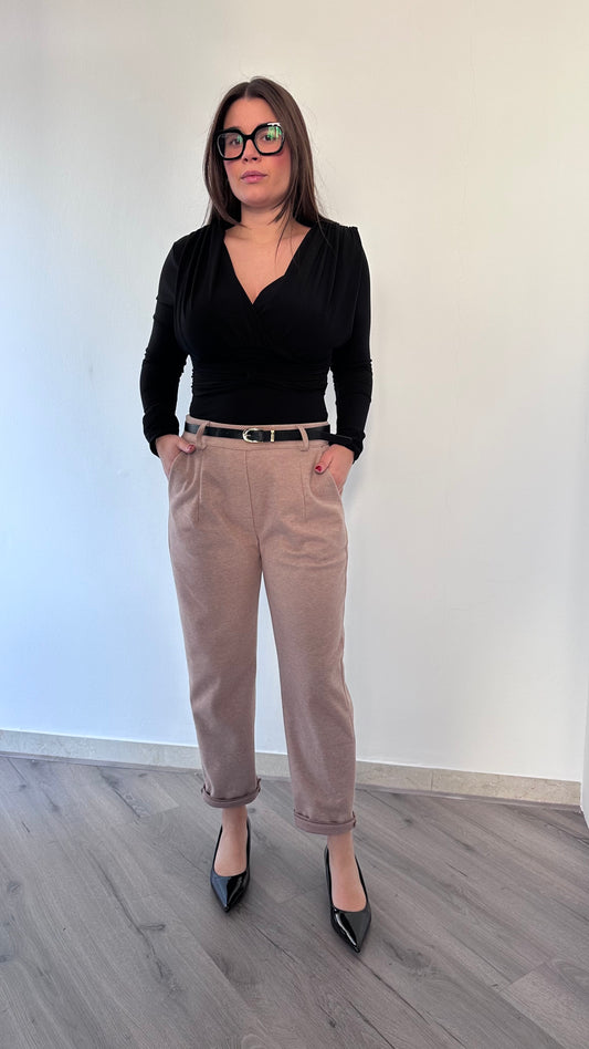 Jogger Elsa in panno caldo