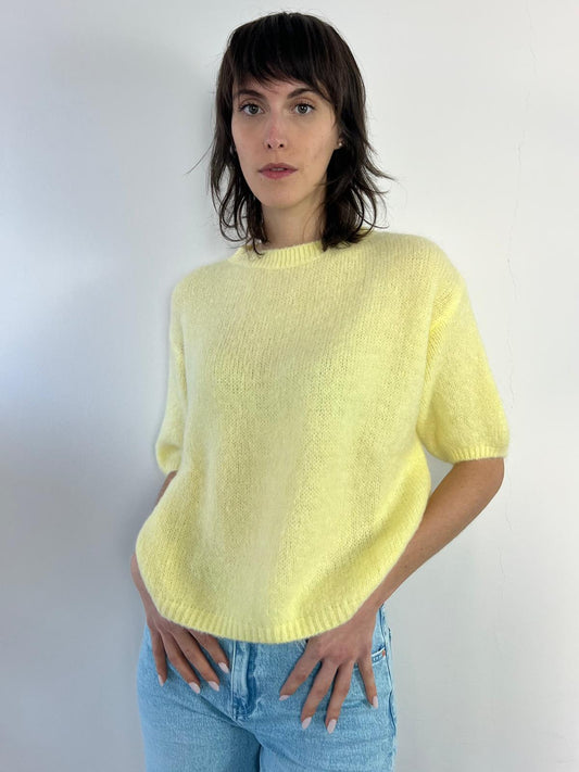 Maglione mezza manica