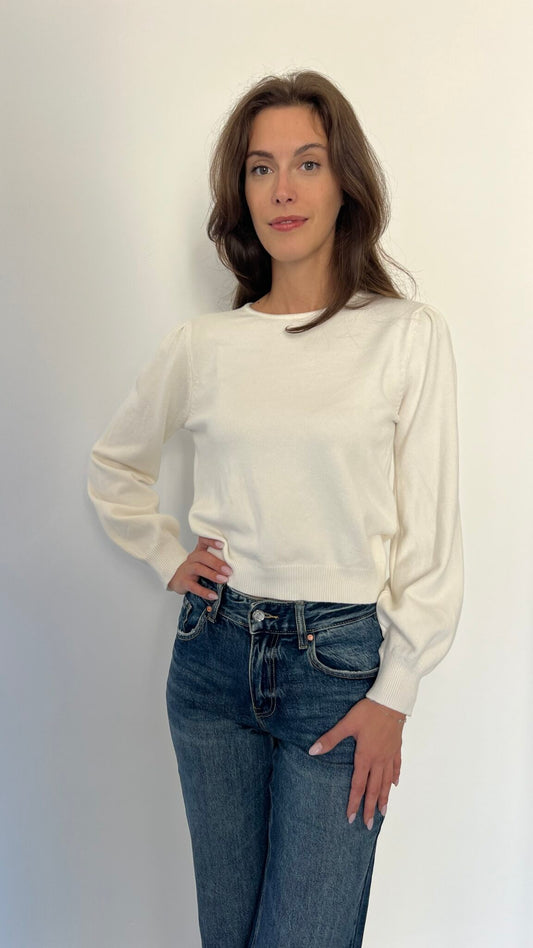 Maglioncino manica a palloncino