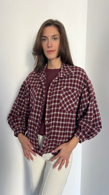 Camicia flanella a quadri