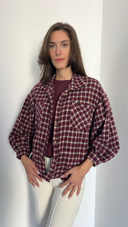Camicia flanella a quadri