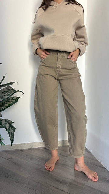 Jeans sabbia balloon