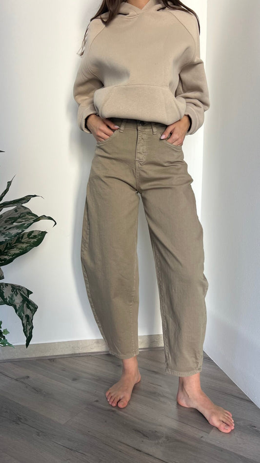 Jeans sabbia balloon