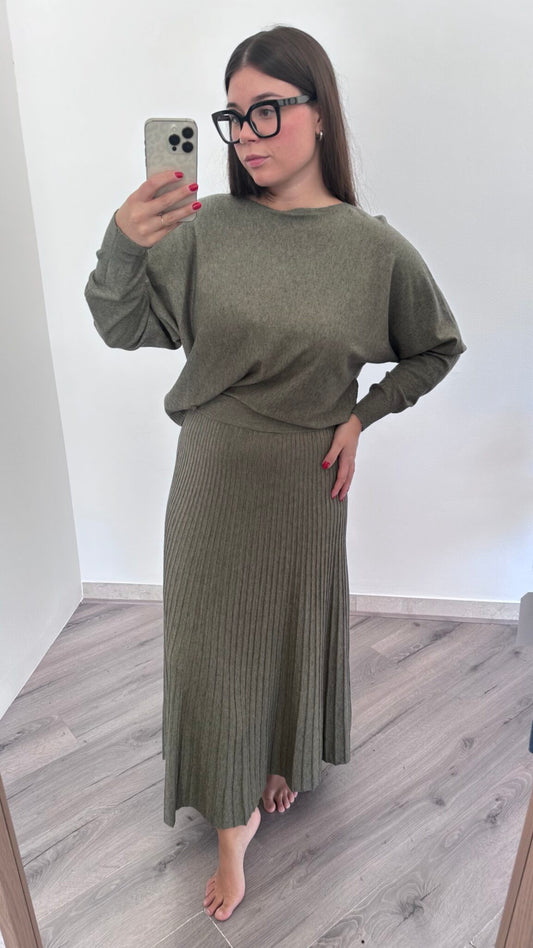 Gonna in viscosa morbida