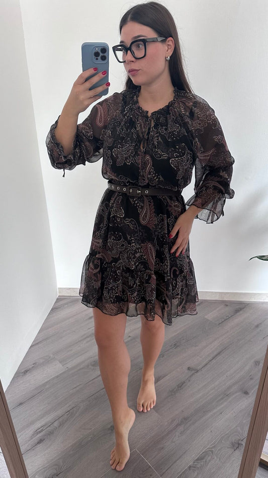 Abito corto in fantasia