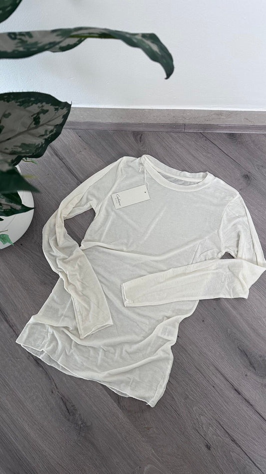 Maglia cashmere sporty