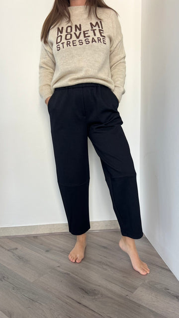 Jogger balloon elasticizzato